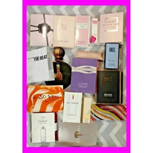 Lot of (6) High End Designer WOMEN`S PERFUME SAMPLES Random Fragrances NEW!